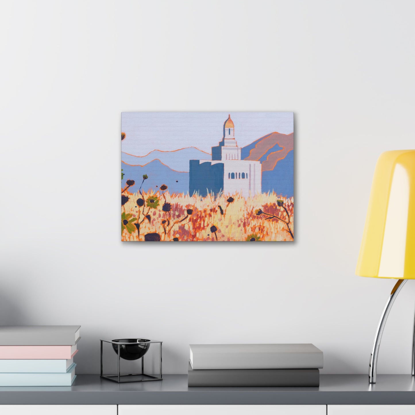 Canvas Gallery Wrap--Deseret Peak Temple, by Shellece Durfee